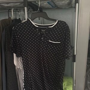 Black and White Polka Dot Dress